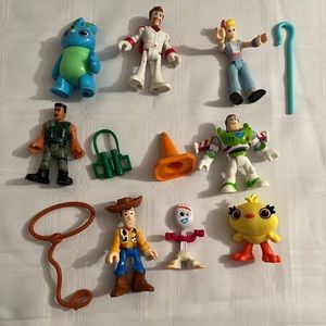 Disney Toy Story 4 toy set. Full set (12 pieces)
